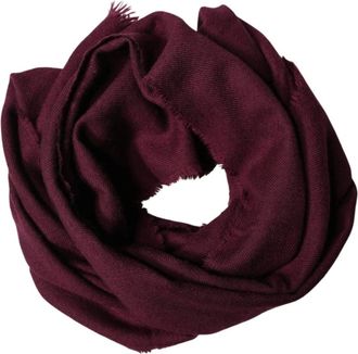 Dolce & Gabbana Winter Scarves, male, Brown, Size: ONE SIZE Cashmere Fringed Neck Wrap Shawl Scarf
