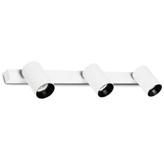 Faro Barcelona Stan Lampada Da Parete/plafoniera Bianca 3xgu10 Marca Faro