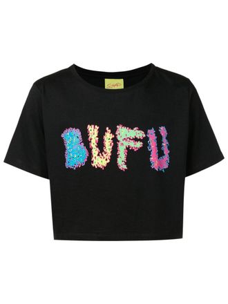 Amir Slama T-shirt con stampa - Nero