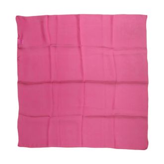 Dolce & Gabbana Foulard Quadrato in Seta da Collo - - Accessories - Uomo - Rosa - ONE SIZE