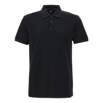 HUGO BOSS Tops, Heren, Zwart, L, Katoen, Paddy Polo