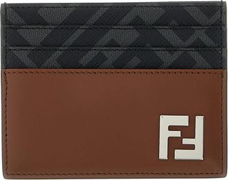Fendi squared Ff Card Holder