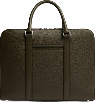 Carl Friedrik Palissy Briefcase in Dark Olive at Nordstrom