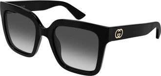 Gucci Gg2190S Zonnebril - Dames - Accessoires - Zwart - Maat: 53 MM
