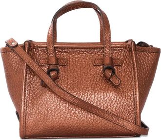 Gianni Chiarini Borsa tote Miss Marcella con nodo - Marrone