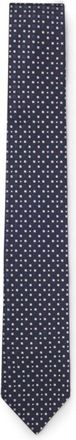 BOSS Jacquard-pattern tie in a silk blend
