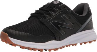 New Balance Mens Breeze v2 Golf Shoe, Black, 9.5
