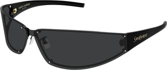 Saint Laurent SL 963 Zonnebril - Heren - Zonnebrillen - Zwart - ONE Size - Nylon - Accessoires