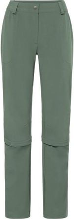 Vaude Farley Stretch Zip Off Capri Pants Trekkinghose f&uuml;r Damen | oliv