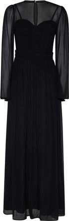 Silvian Heach Lange- vloeiende jurk - Dames - Avondkleed - Zwart - XS - Kleedjes