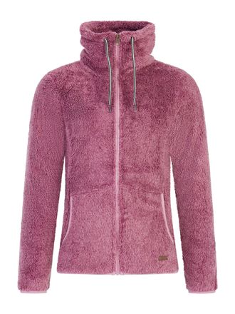 Protest Strickfleece-Pullover PROTEST Fleecejacke RIRI, Damen, Gr. M, pink (vintage pink), Obermaterial: 100% Polyester PES., Pullover Strickfleece-Pullover