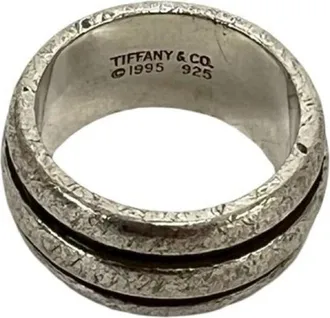 Tiffany & Co. Silver Silver 925 Band Ring (Pre-Owned)