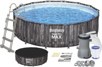 Bestway Piscina De Estructura 427x107 Cm Conjunto 9 En 1 Bestway 5614z