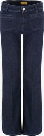 Cambio Jeans mit geradem Bein und niedrigem Bund aus Baumwolle Tess