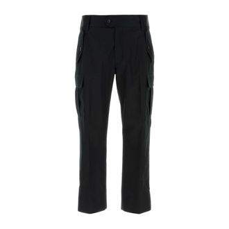 Alexander McQueen Cargo Broek - Heren - Straight fit broeken - Zwart - M - Katoen - Broeken
