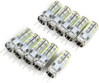 Trade Shop Trade Shop Traesio - Trade Shop - Bombillas Led G4 Smd 3014 Dc 12v L&aacute;mparas Super Brillantes Para L&aacute;mparas De Ara&ntilde;a - -4,5 Vatios