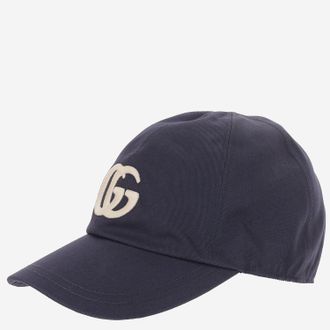 Gucci Boys Baseball Cap Cotton Dark Blue Hat