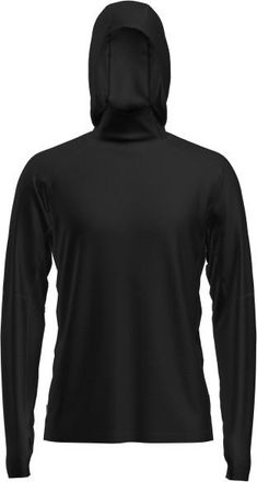 Icebreaker 150 MerinoFine Ace L/S Hoodie Merinohoodie f&uuml;r Herren | schwarz