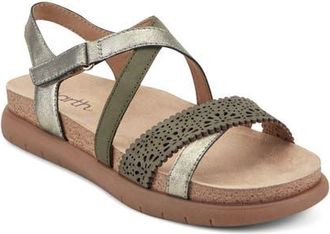 Earth Athena Sandal in Dark Green at Nordstrom, Size 9.5