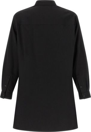 Yohji Yamamoto Mens Black Wool Blouse