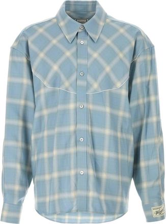 Wooyoungmi Embroidered Jersey Oversize Shirt