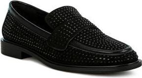 London Rag Hobbs Studded Loafer in Black at Nordstrom Rack, Size 10