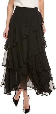 Vince Camuto Long Ruffles Skirt