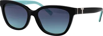 Tiffany & Co. 0TF4237B Gradient-Tinted Acetate Sunglasses - Black