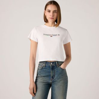 Levi's Graphic Essential Sporty Tee - Womens - XS - White