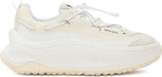 Moon Boot Moon 247 Xlace Sneakers - Dames - Sneakers - Beige - 40 EU - Polyester - Schoenen