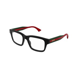 Gucci unisex, Accessoires, Zwart, Maat: 52 MM Leer