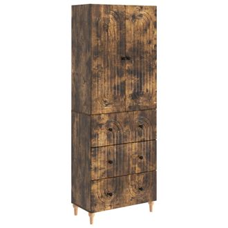 vidaXL Juego De Armarios 2 Uds. Madera De Ingenier&iacute;a Vidaxl