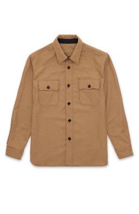 Fortela CPO 2.0 Military Overshirt in Camel at Nordstrom, Size Xx-Large Eu