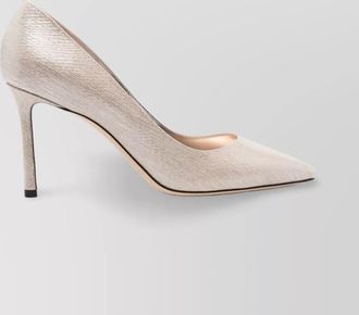 Jimmy Choo London lamÉ fabric pointed toe pumps