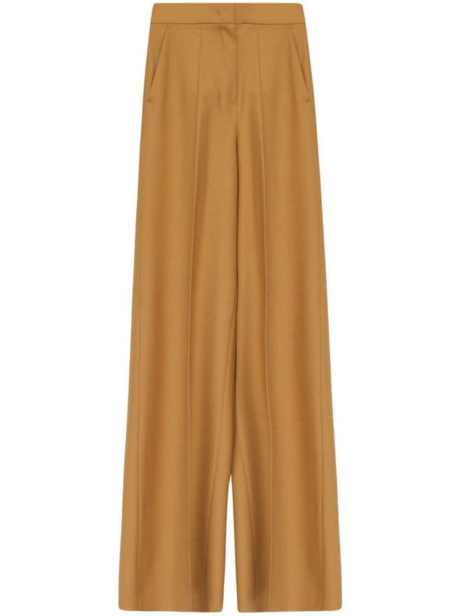 パンツ Max Mara  MAX MARA Senna Trousers Women's Senna wide-leg pants | MAX MARA | 24S