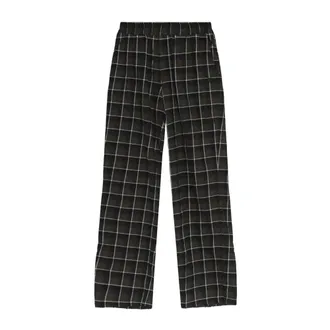 Misbhv Pantaloni a Quadri - - Trousers - Uomo - Verde - L