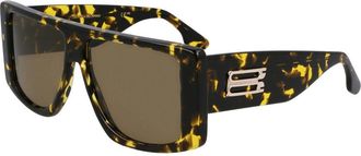 Victoria Beckham Multicolor Acetate Womens Sunglasses