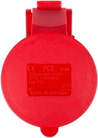 OEM Enchufe Port&aacute;til 125a 4p 400v Rojo Ip67 Power Twist 244-6