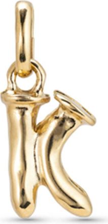 UNOde50 18K Gold-Plated Letter K Charm in Metallic Gold at Nordstrom