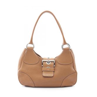 Prada Brown Leather Tote Bag (Pre-Owned)