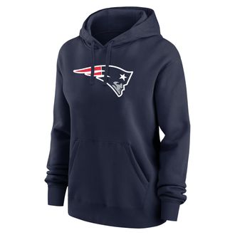 Nike Drake Maye New England Patriots Nike Womens NFL Pullover Hoodie in Blue | 00Z541S8KF-6NE