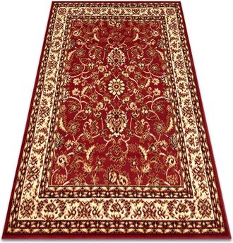 RugsX Carpet BCF Morad KLASYK classic - claret red 140x200 cm