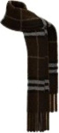 Burberry Mu G Check Boucle Sjaal - Dames - Wintersjaals - Bruin - ONE Size - Wol - Accessoires