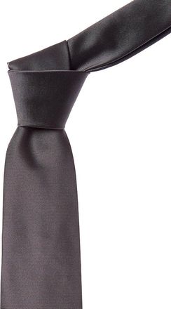 Canali Brown Silk Tie