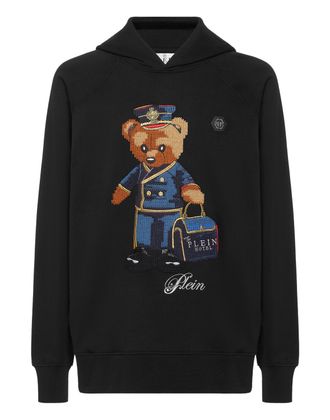 Philipp Plein Hoodie Sweatshirt Teddy