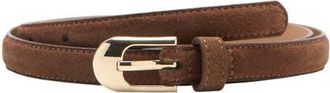 Mango Leather Belt in Brown at Nordstrom, Size Medium