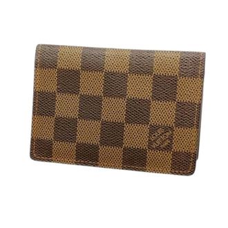 Louis Vuitton Pre-owned Wallets, unisex, Brown, Size: ONE SIZE Pre-owned Vintage Canvas Card Case