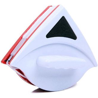 OEM Limpiacristales Magn&eacute;tico De Doble Cara, Herramienta De Limpieza De Superficies De Vidrio Magn&eacute;tica Ultrarresistente De Doble Cara Con Mango Ergon&oacute;mic