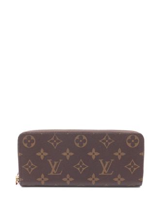 Louis Vuitton 2021 Portefeuil round-zip wallet - women - PVC - One Size - Brown