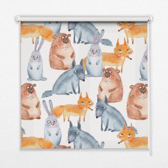 Tulup Tenda A Rullo Interna Per Finestra - Tenda Filtrante Luce - Tenda Privacy - Tenda Decorativa Rettangolare - Rullo Per Interni - (100 Cm X 140 Cm) - An